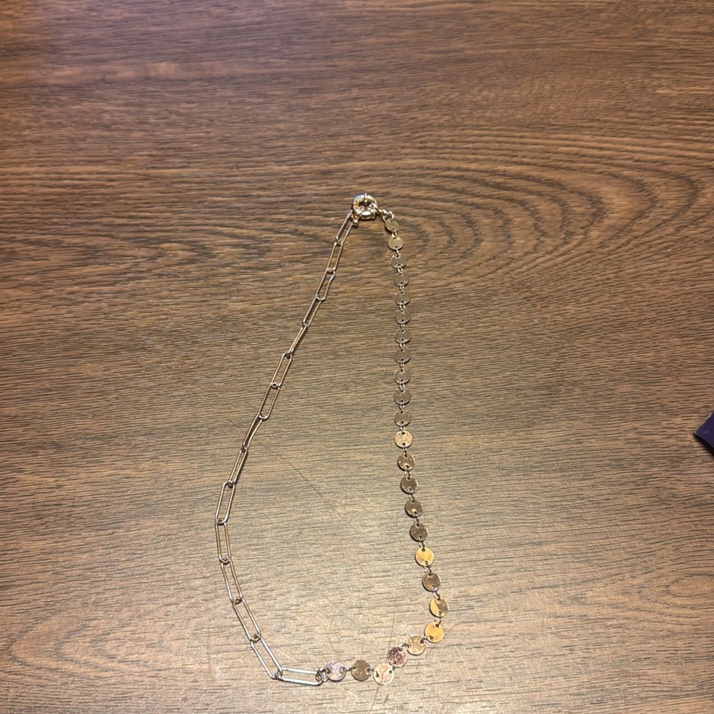 Elegant Gold and Brown Beaded Necklace